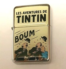 Briquet à essence des aventures de Tintin Avec Dupont et Dupond.Edition limitée.