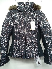 Veste De Ski Snowboard ROXY Filles SNOWSTORM Tachetée Taille M #6A4B