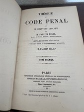 Théorie du code pénal
