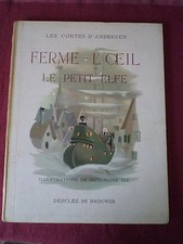 Ancien Livre d' Enfant Contes d' ANDERSEN  Illust.Jacqueline IDE 1954 