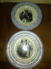 Assiettes Faïence De Gien Parlantes Militaire Fantaisie Vignette