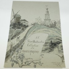 Dessin original ancien Maruis