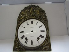 ancienne facade  d horloge comtoise 1900 france