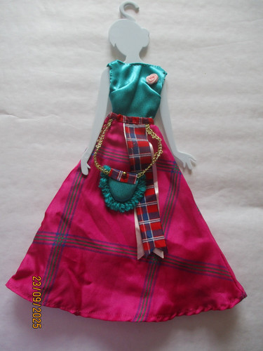 Tenue pour poupée barbie - tenue,
