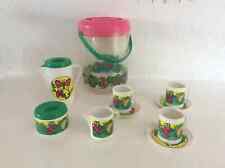 24⚜️ Ancienne Dinette Jouet Berchet Made In France en Plastique Vintage