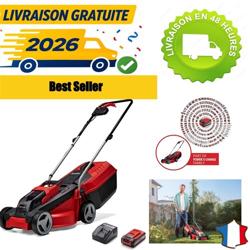 Tondeuse gazon sans fil - à,