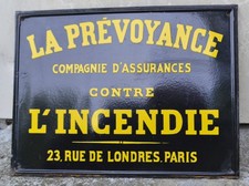 Plaque émaillée La