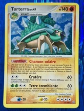 Carte Pokémon Torterra Holo 11/100 - Diamant et Perle Tempête