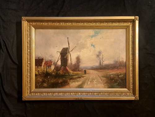 Tableau impressionniste signé