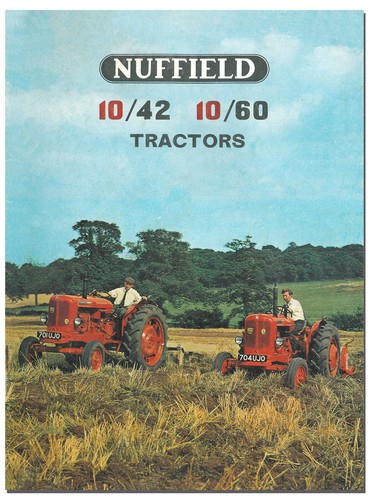 Nuffield 60 tractor - nuffield, 10/42