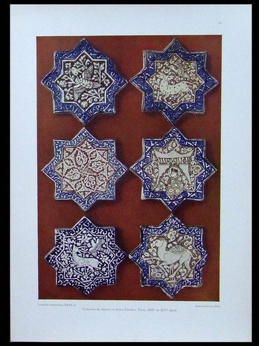 Carreaux faience perse - carreaux,