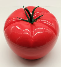 Pot Seau Glace Glaçon Plastique Tomate Publicitaire Panzani Vintage Collection