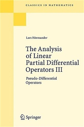 The analysis linear partial - of,