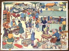 🐕 Ancienne affiche scolaire