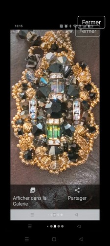 Collier ancien baroque fait - ancien,