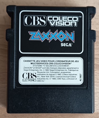 Cbs colecovision zaxxon - colecovision,