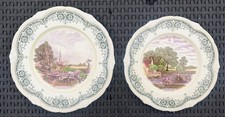 Lot de 2 assiettes anciennes