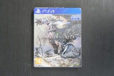 Monster Hunter World Steelbook Edition PS4 Complet PAL FR Sony PlayStation 4 MH