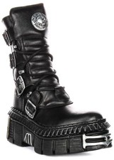 Botte Femme À Lacets Newrock