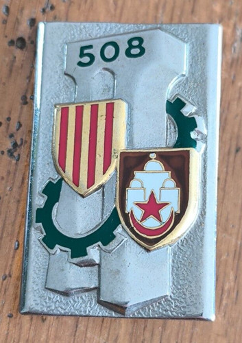 Insigne militaire 508 - insigne, 508°