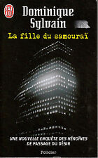 Livre Poche la fille du samouraï policier  Dominique Sylvain 2007  book
