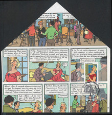 TIN07FR-CAST31 : FDC Collector “Voyages de Tintin - Castafiore p.31“ France 2007