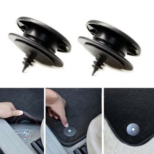 2x Voiture Universel Tapis de Sol Clips Fixation Poignées Support Accessoires