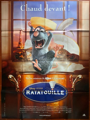 Affiche ratatouille disney - ratatouille,