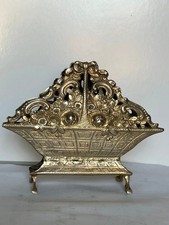 Porte serviette en argent Art Nouveau 1900