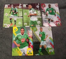 5 Cartes Panini Foot ASSE