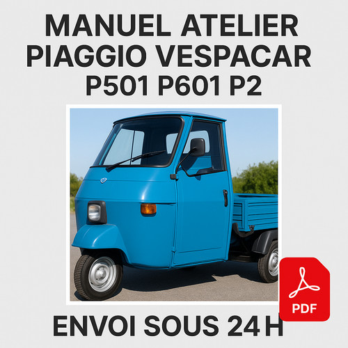 Manuel atelier piaggio - atelier,