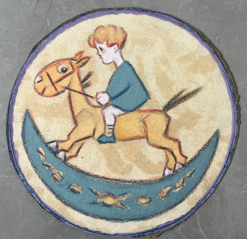 Jouet enfant enfant cheval