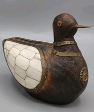 🍀Canard en bois ailes en
