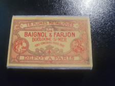 Boite de 18  Plumes  scellée