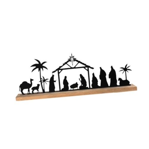Ornement crèche noël - de,