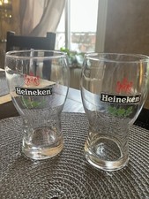 2 verres à bière Heineken 25 cl