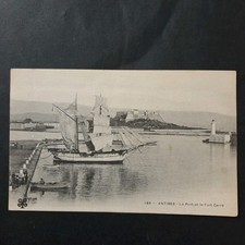 CPA 06 Antibes Le Port Et Le