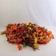 1,5 Lbs Lot Mixte De Feuillage Et Fleurs Artificiels D'Automne