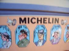 MICHELINE Boîte en Tôle Publicitaire - Michelin BIBENDUM