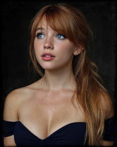 8x10 elegant female portrait - 8x10,