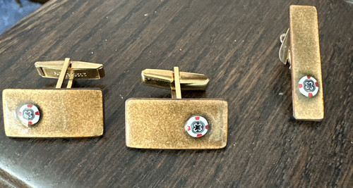 Tie clasp cuff links - links, harvey
