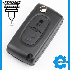 COQUE CLÉ POUR CITROEN C1 C2 C3 C4 C5 C6 BERLINGO JUMPY C-CROSSER + FRAISAGE