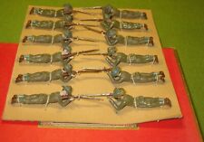 LUCOTTE  VINTAGE CBG PLOMB vintage 12 SOLDATS AMERICAINS EN BOITE  Courtenay  10