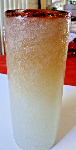 Vase rouleau verre epais - en,