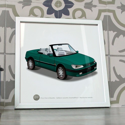 Poster peugeot 306 - peugeot,