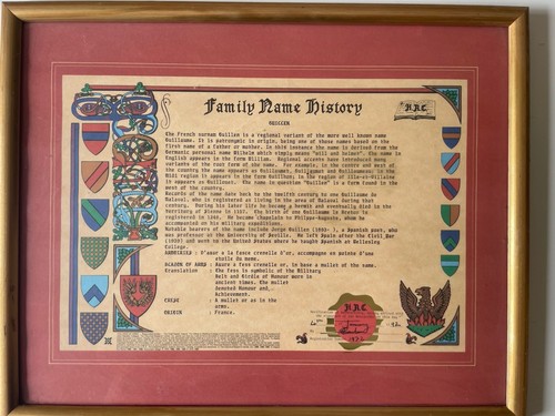 Armoiries blason encadré - blason,