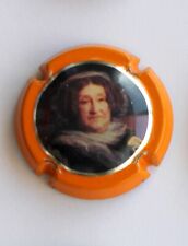 ANCIENNE PLAQUE DE MUSELET, CAPSULE DE CHAMPAGNE - VEUVE CLICQUOT PORTRAIT (4