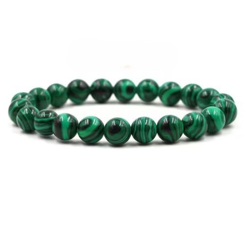 Bracelet malachite naturelle - malachite,