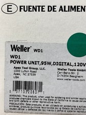 WD1 WELLER POWER UNIT NEW