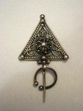 Petite FIBULE ancienne ARGENT